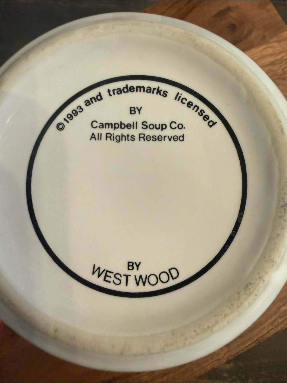 Vtg Campbell's Soup "M'm! M'm! Good!" Mugs produced by Westwood 1991-1994- 5 set - Picture 12 of 14